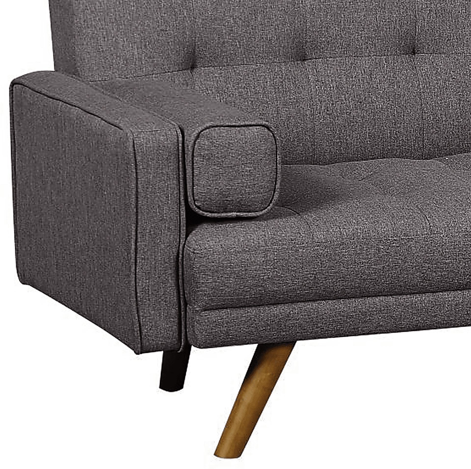 Nelorna Light Gray Sleeper Sofa - Image 5
