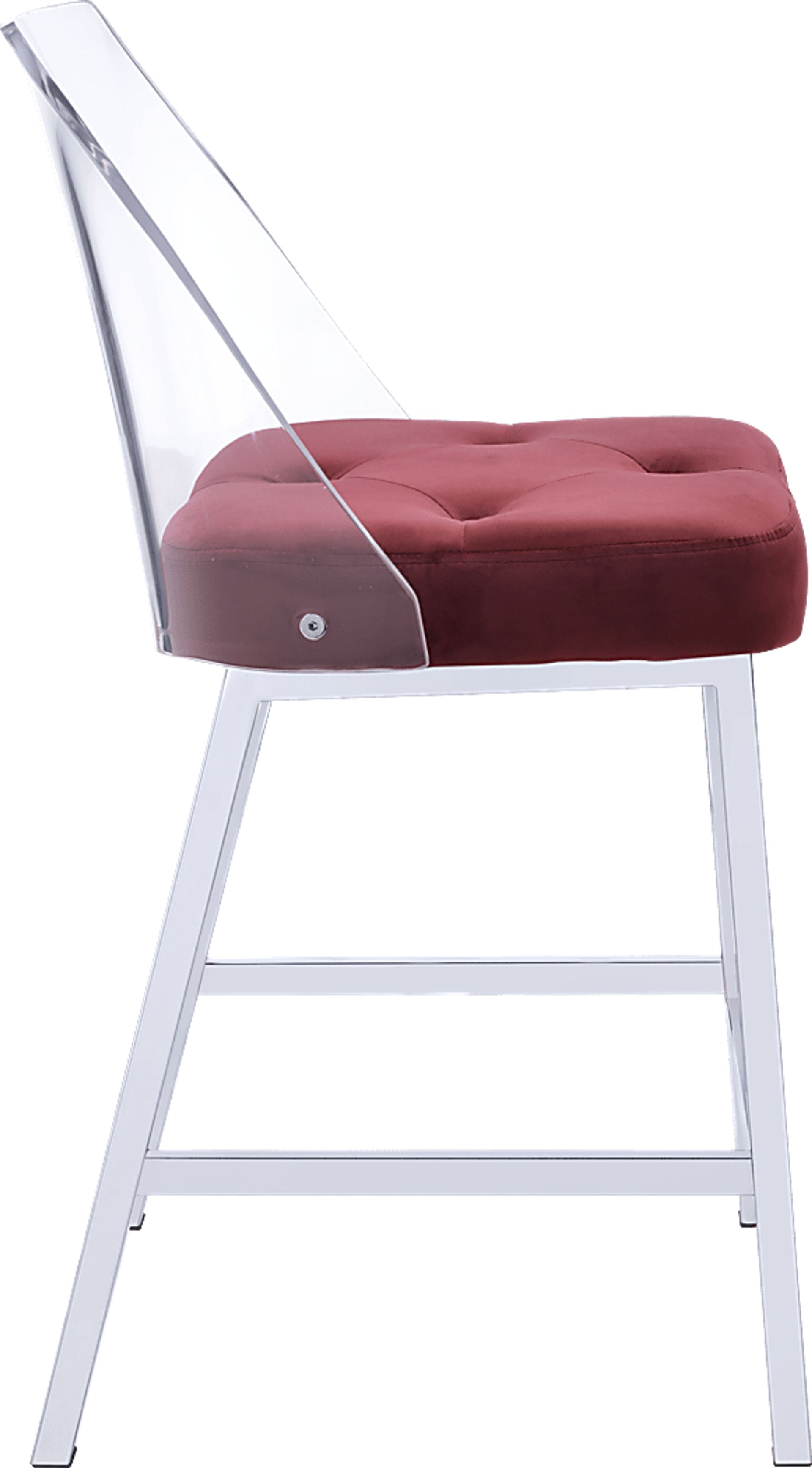 Nelton Burgundy Counter Height Stool (Set of 2) - Image 5