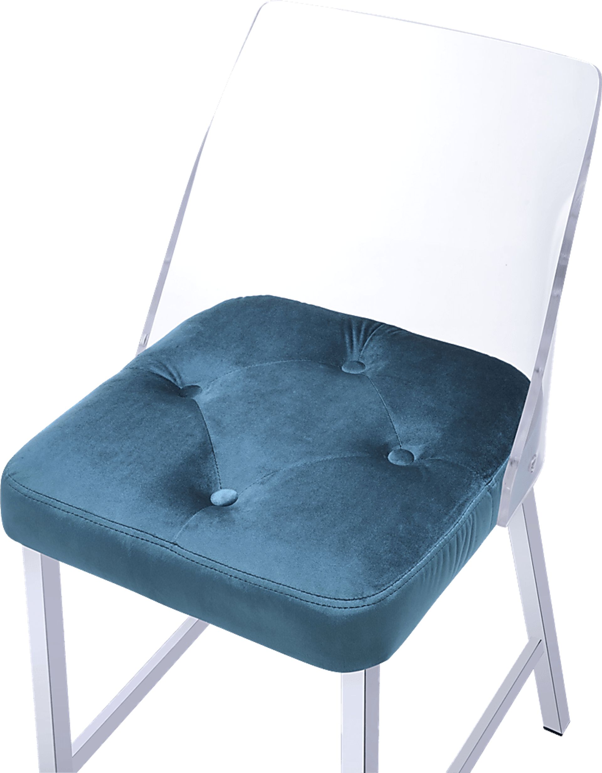 Nelton Teal Counter Height Stool (Set of 2) - Image 3