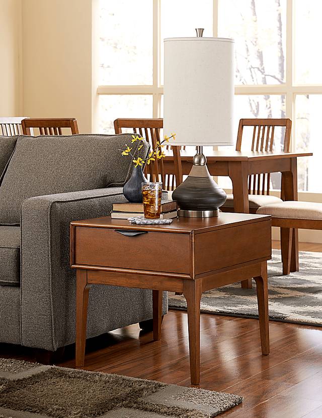 Nelwood Brown Accent Table - Thumbnail - Image 2