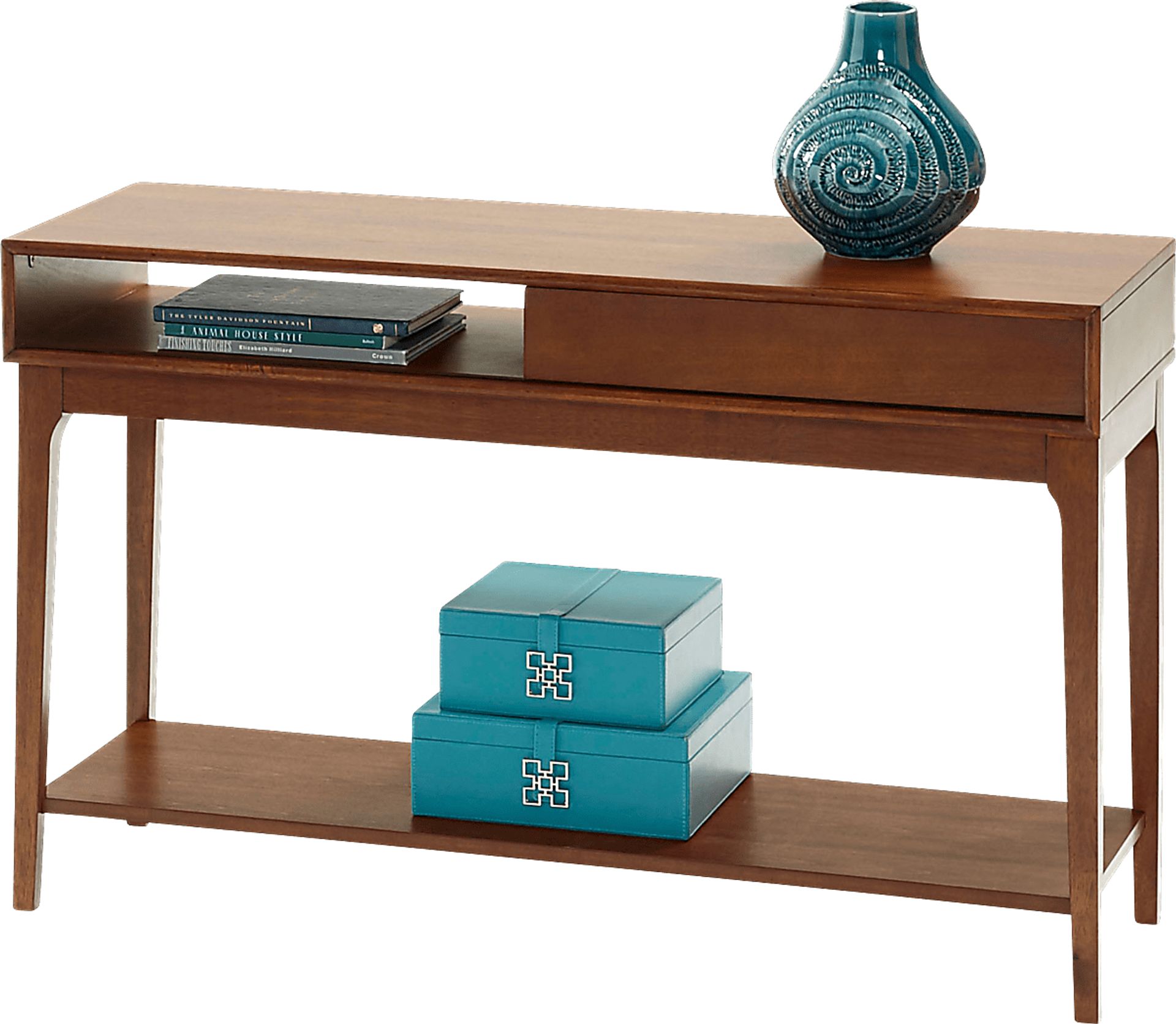Nelwood Brown Sofa Table - Image 1