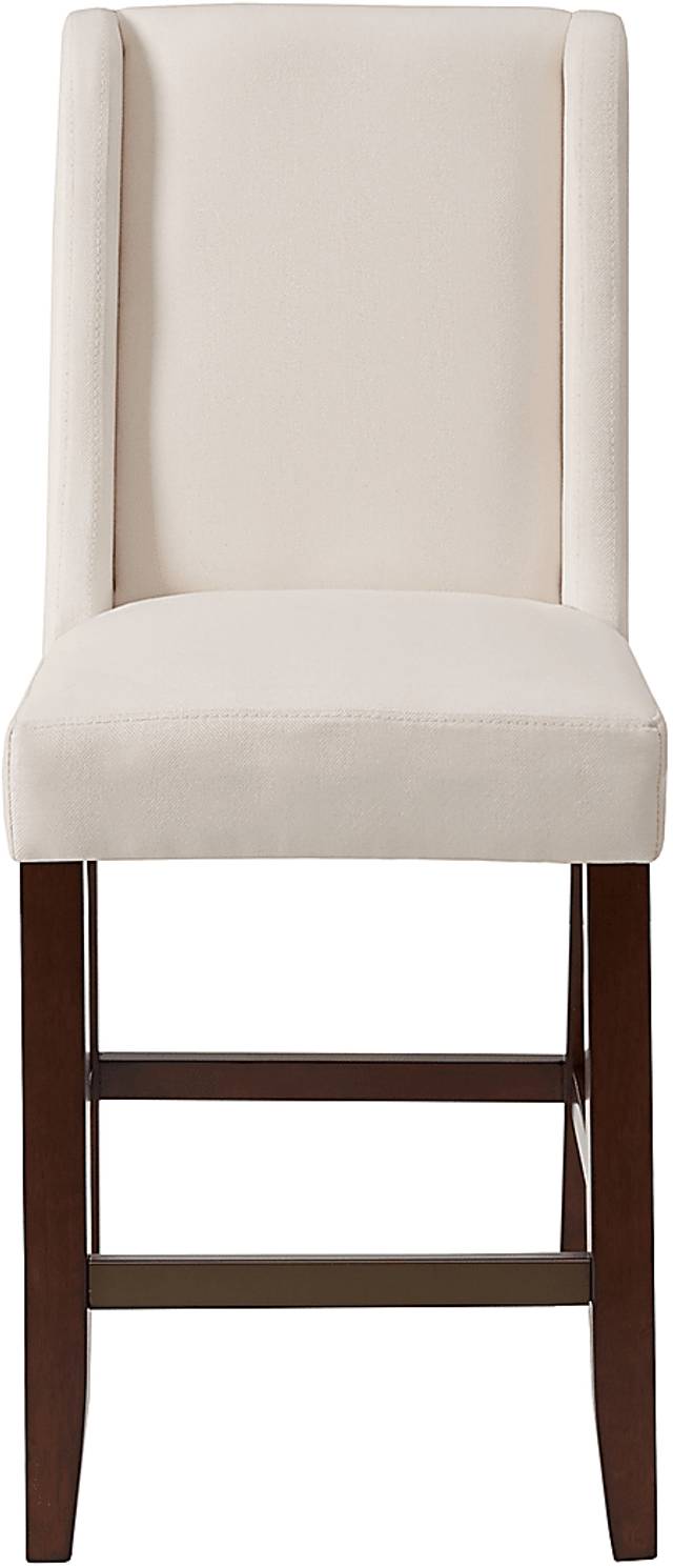 Nemard Cream Counter Height Stool - Thumbnail - Image 2