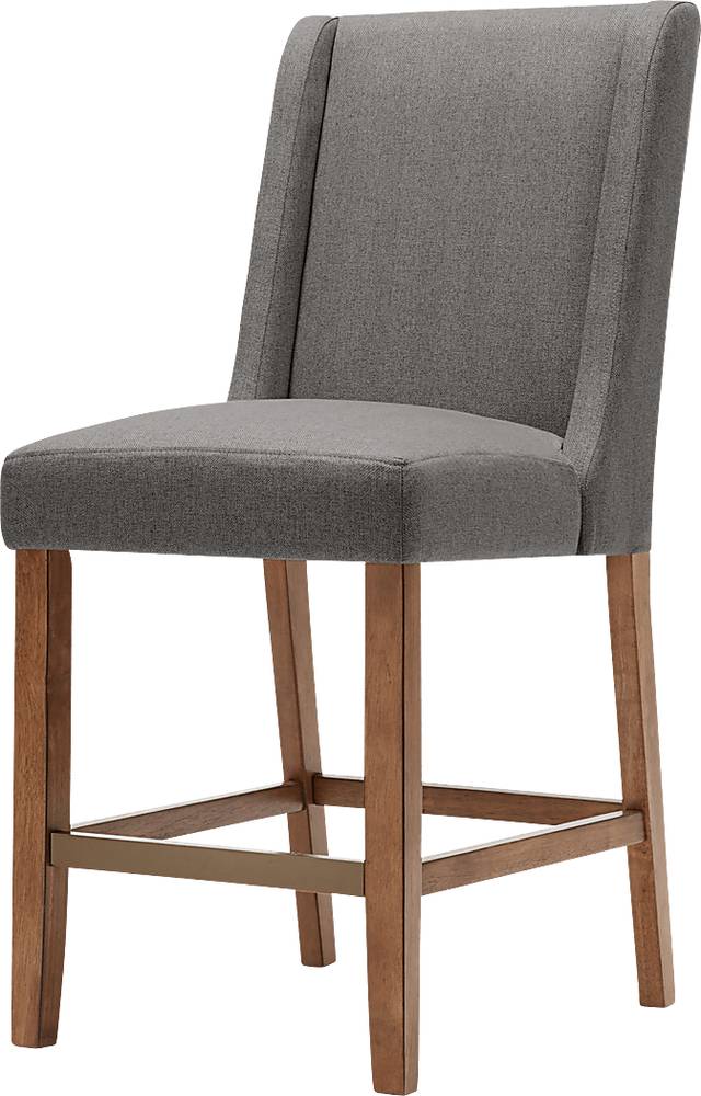 Nemard Gray Counter Height Stool - Thumbnail - Image 1