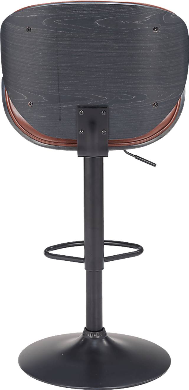Nemesia Brown Bar Stool - Thumbnail - Image 6