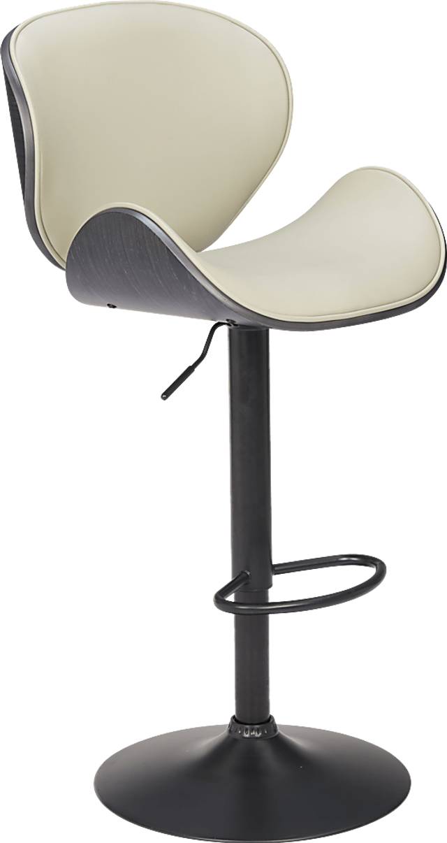 Nemesia Gray Barstool - Thumbnail - Image 1