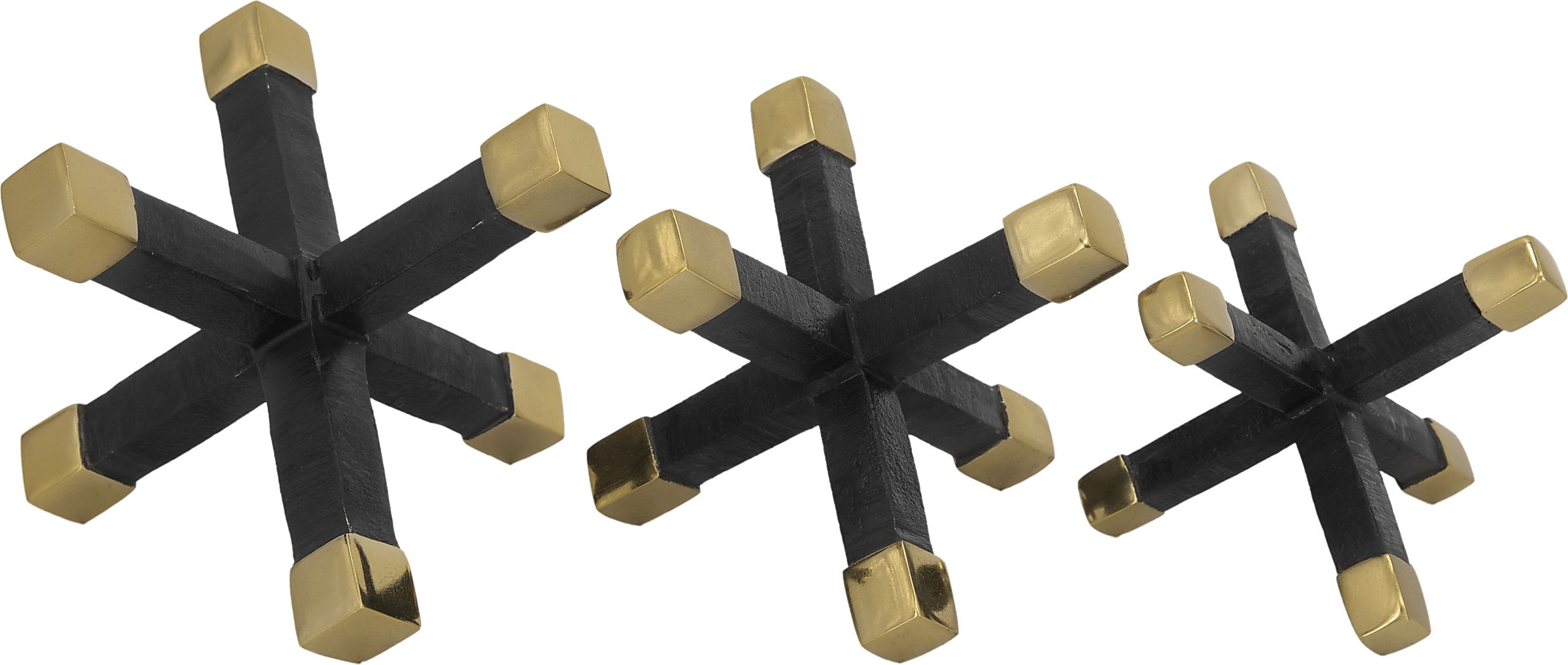 Nemotors Black Sculpture, Set of 3