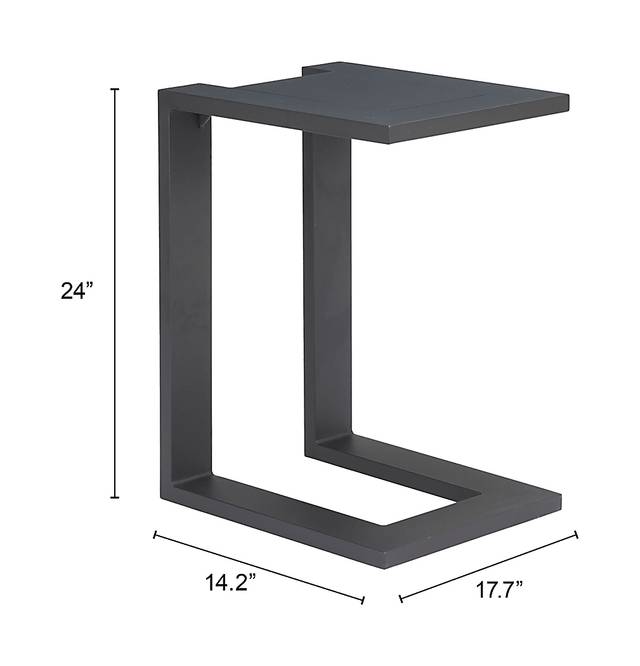 Nena Black End Table - Thumbnail - Image 2
