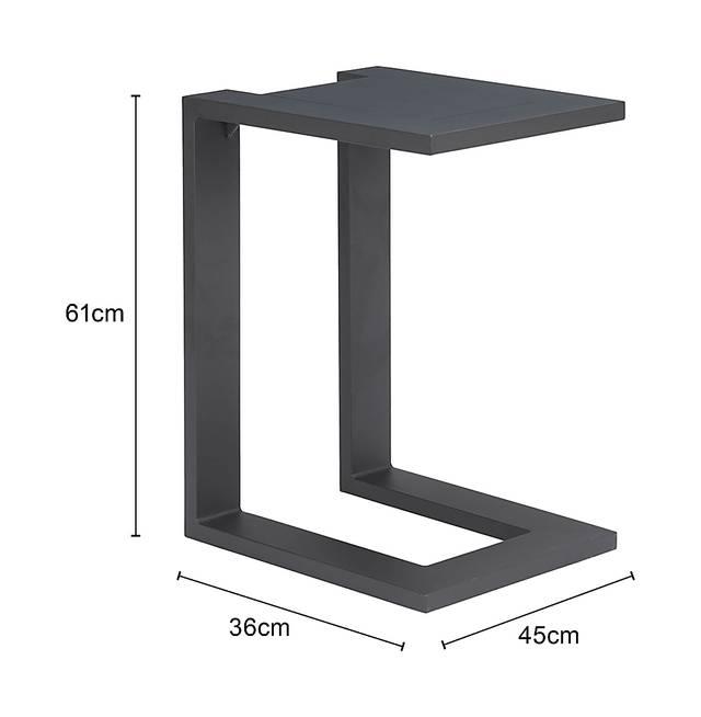 Nena Black End Table - Thumbnail - Image 3