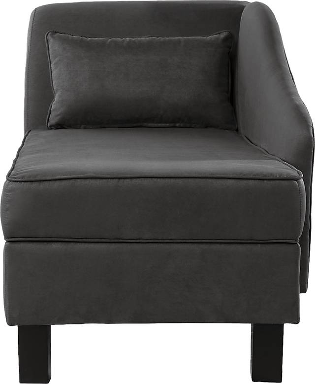 Neosho Gray Chaise - Thumbnail - Image 2