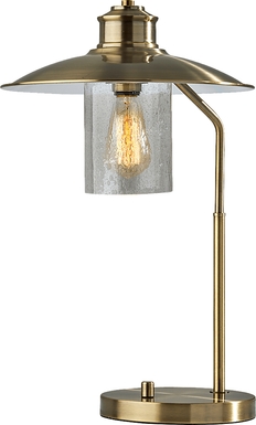 Nephi Creek Brass Lamp