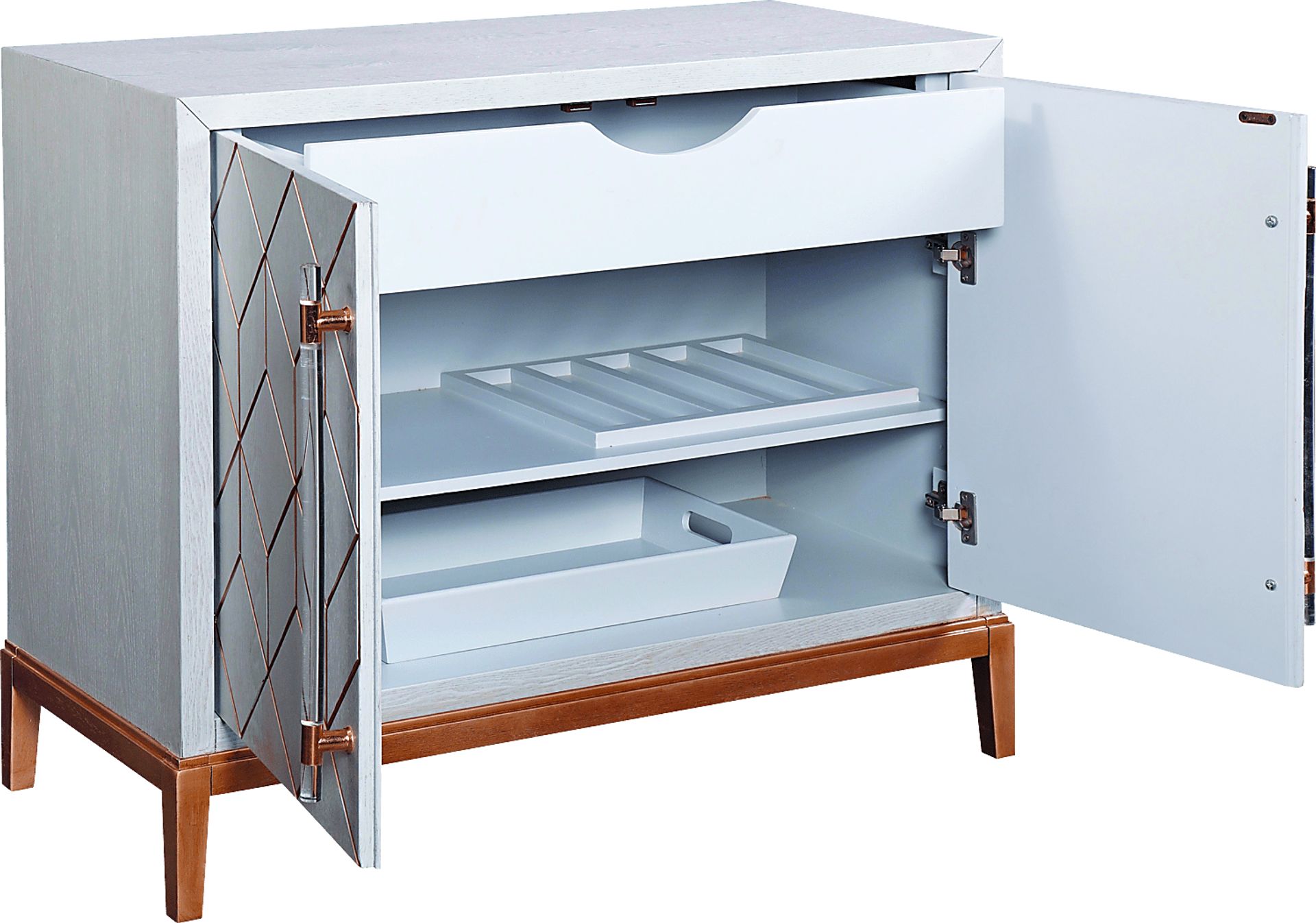 Neponset White Accent Cabinet - Image 3