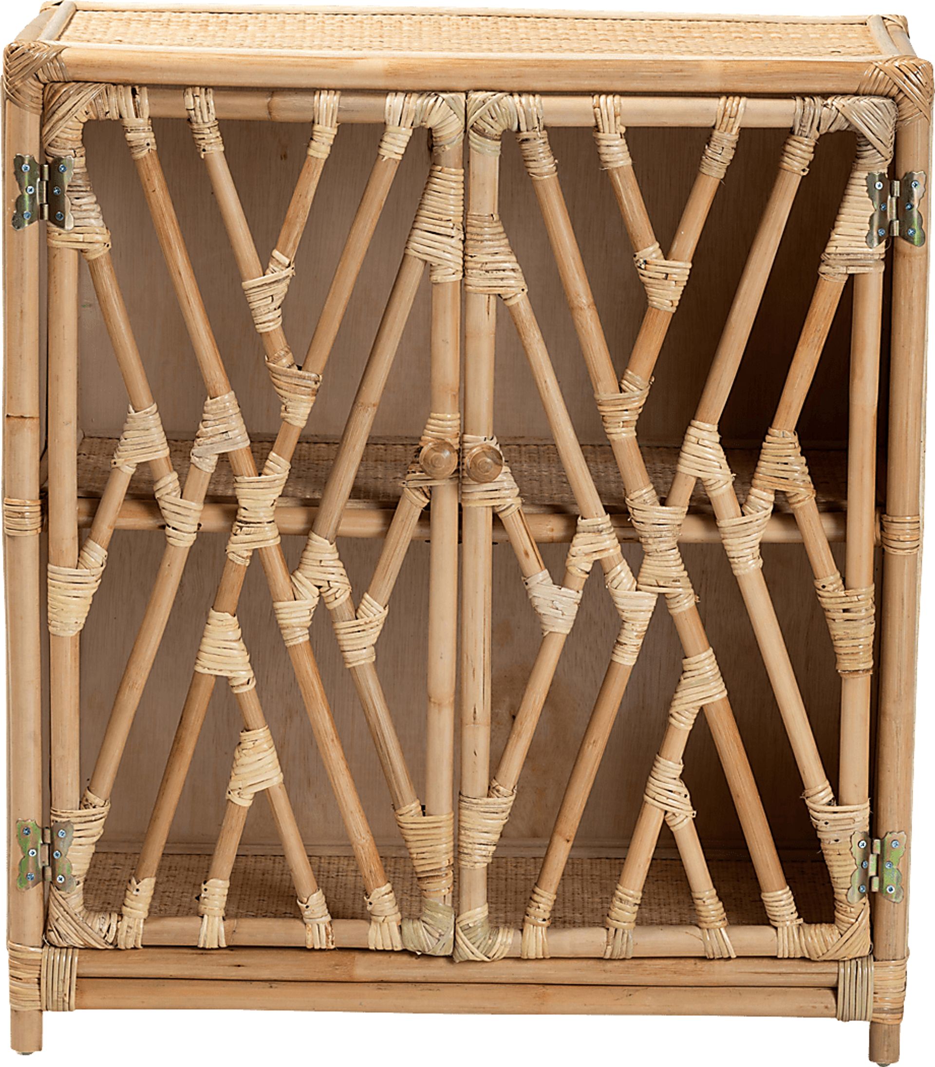 Nerena Brown Accent Cabinet - Image 4