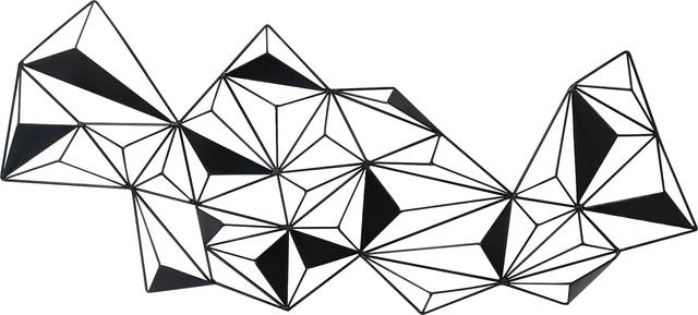 Nereto Black Wall Decor - Thumbnail - Image 1