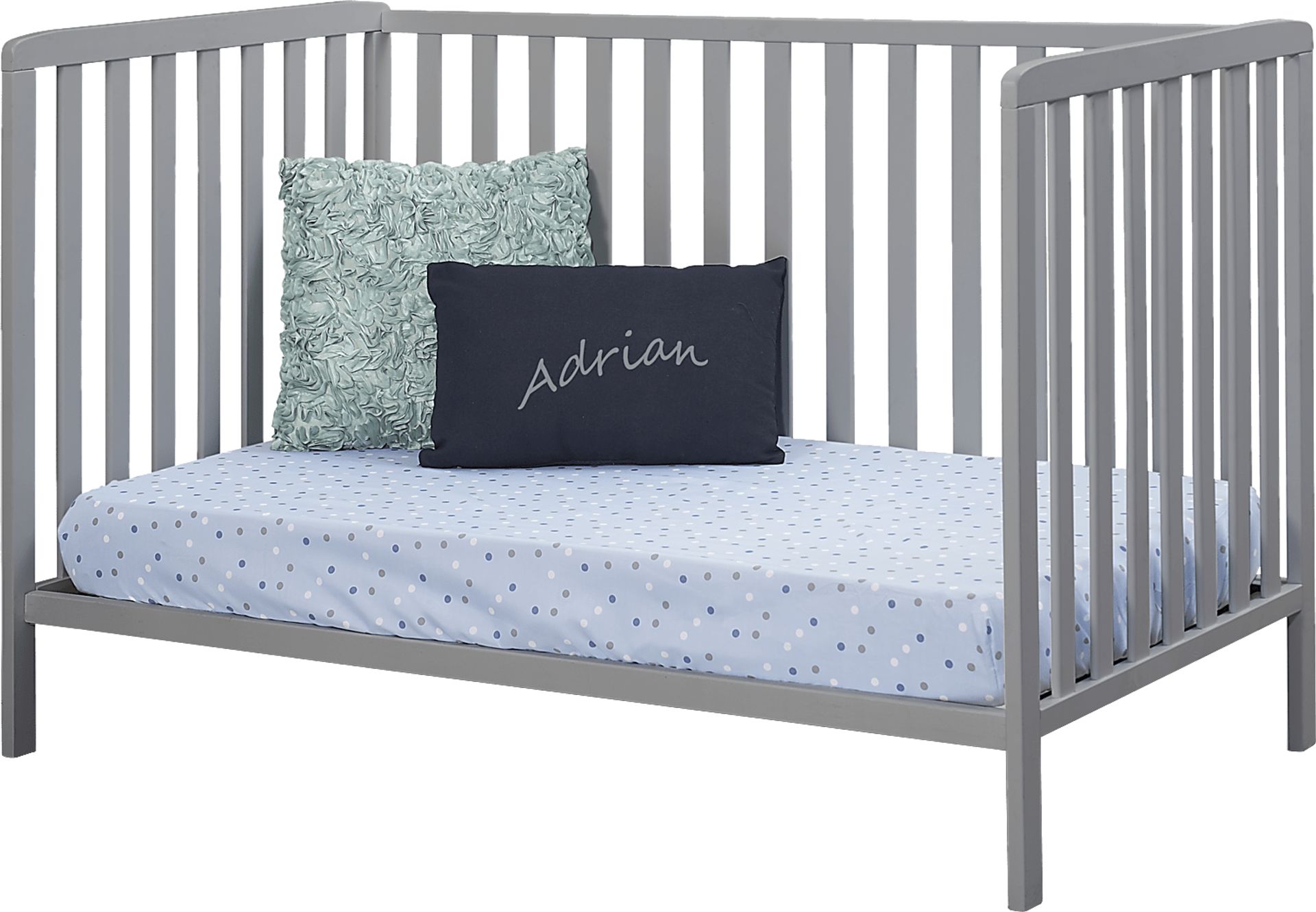 Nerio Gray Crib - Image 3