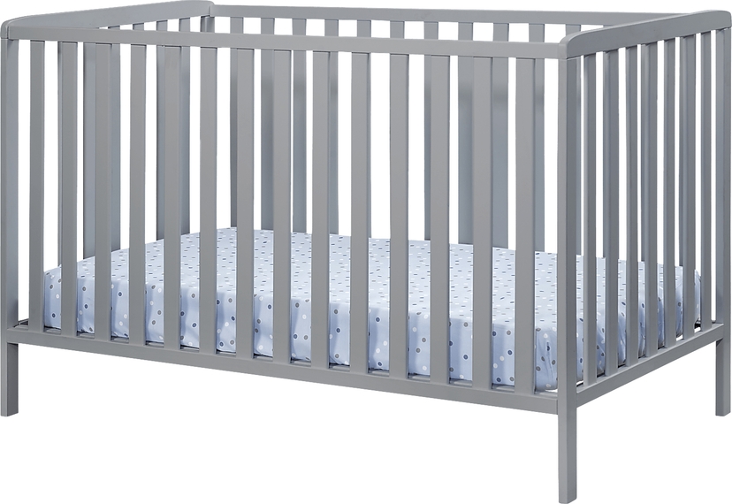 Nerio Gray Crib