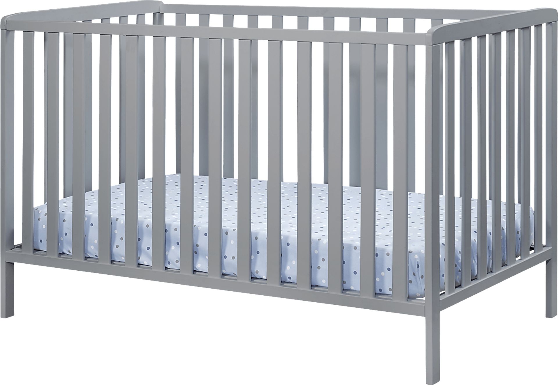 Nerio Gray Crib - Image 1