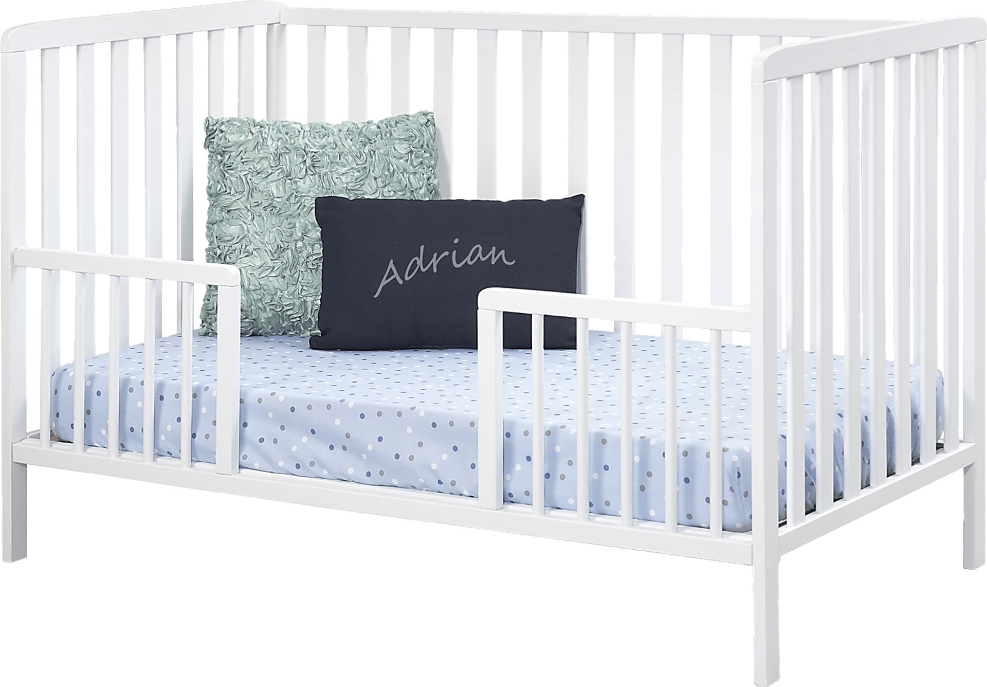 Nerio White Crib - Image 4