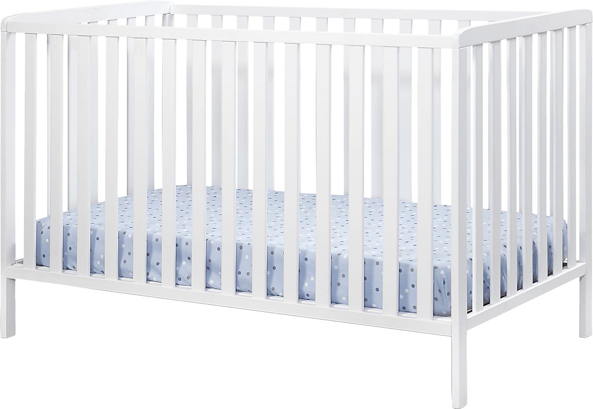Nerio White Crib