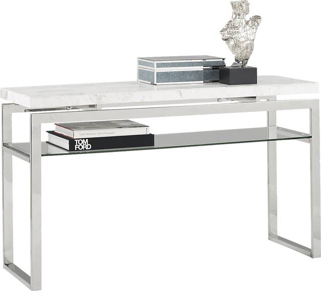 Nerissa Metal Sofa Table - Thumbnail - Image 2