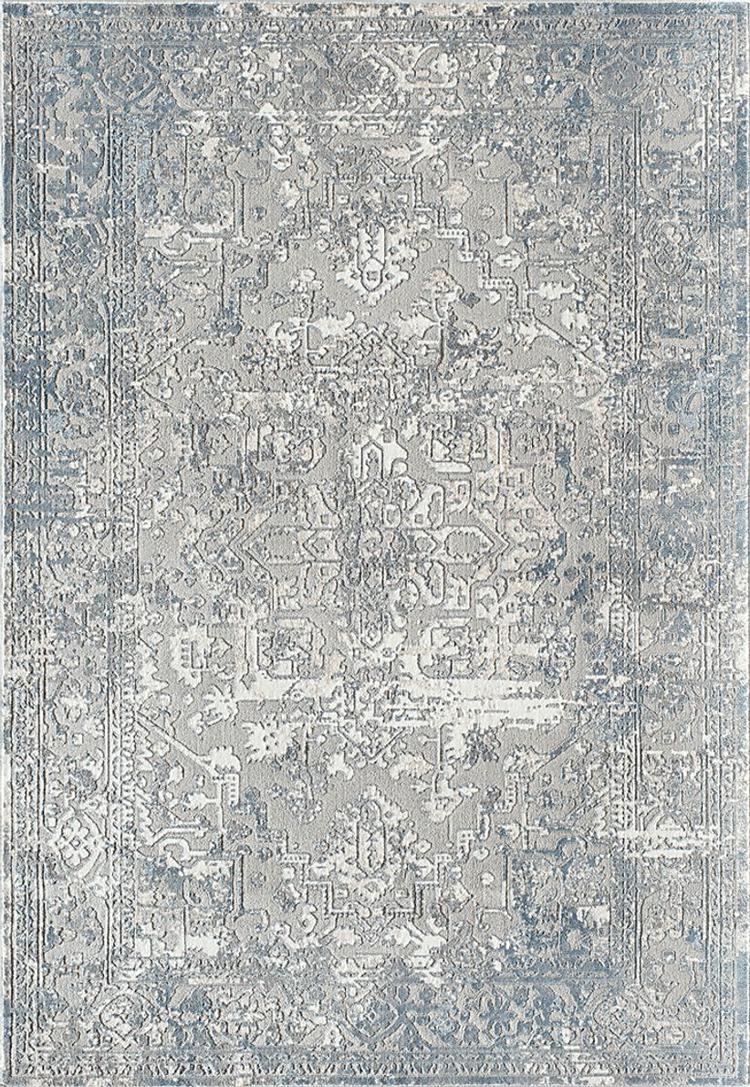 Neryl 5'3 x 7' Gray Rug
