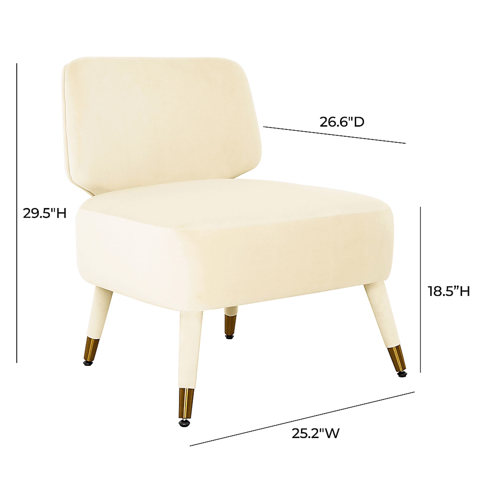 Nesmuth Cream Accent Chair - Image 5