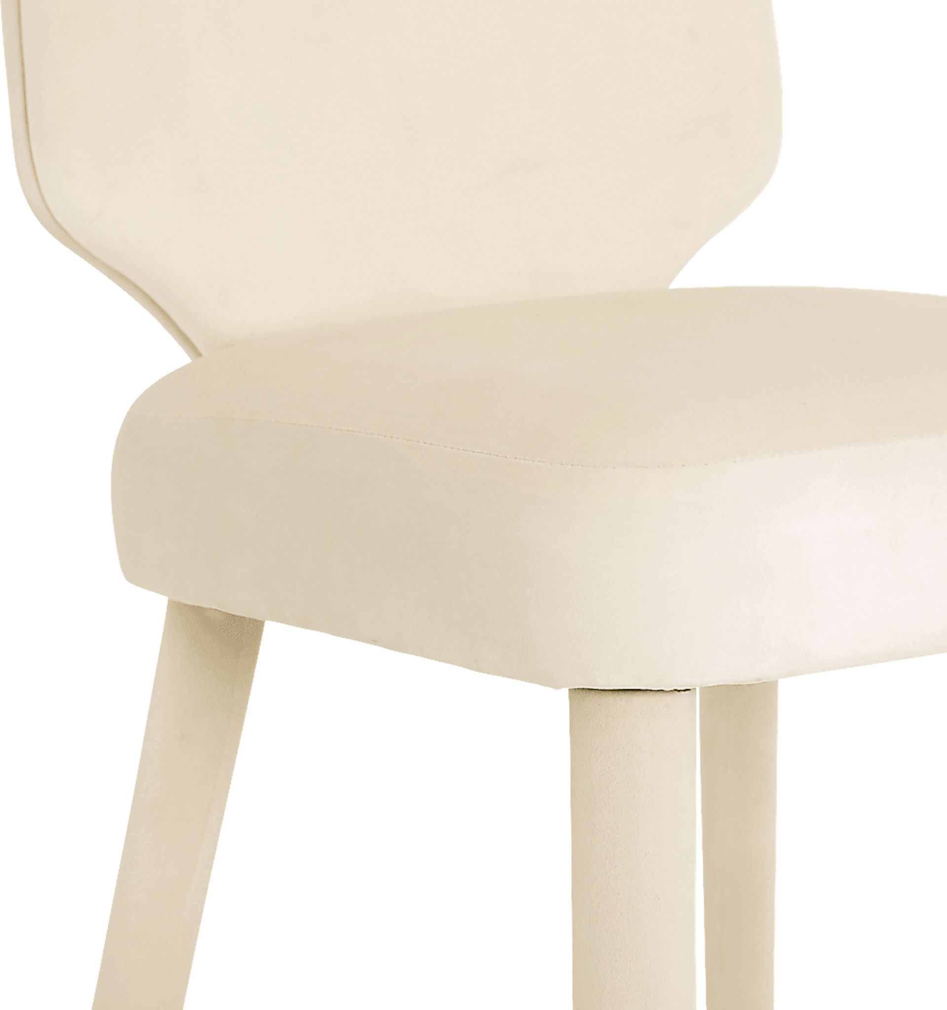 Nesmuth Cream Beige Polyester Fabric Counter Stool | Rooms to Go