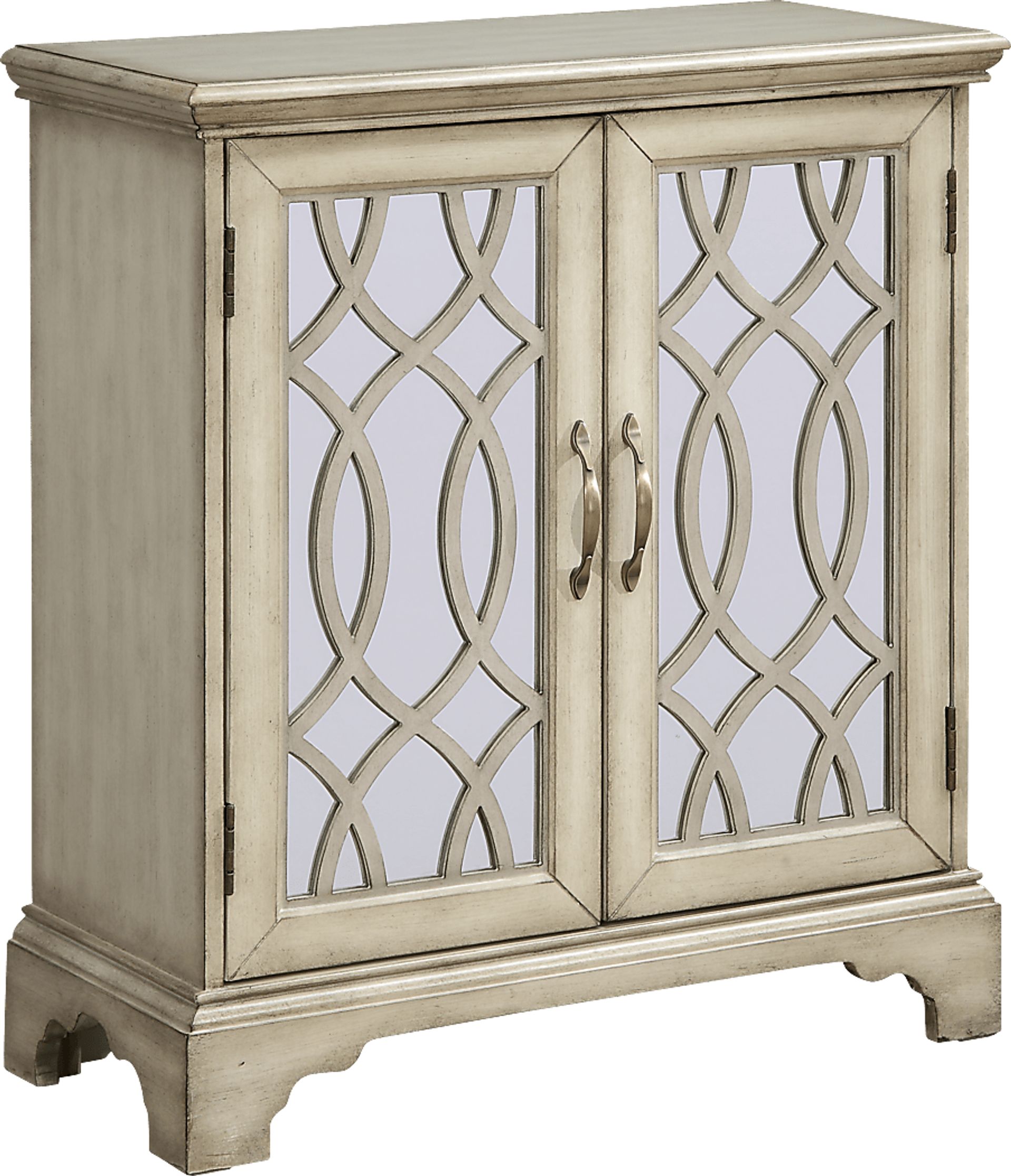 Nessa Cream Accent Cabinet - Image 1