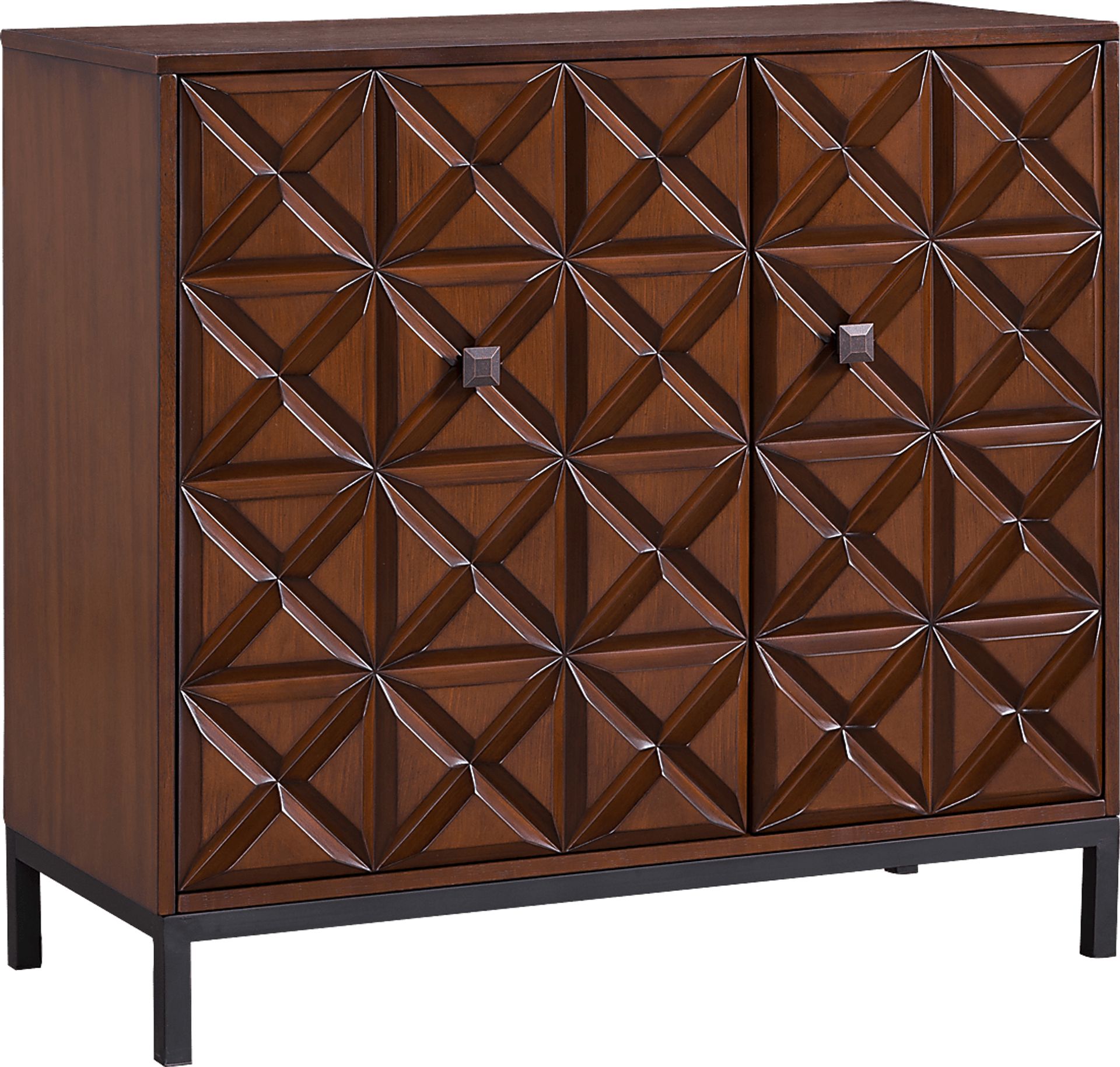 Nester Brown Accent Cabinet - Image 1