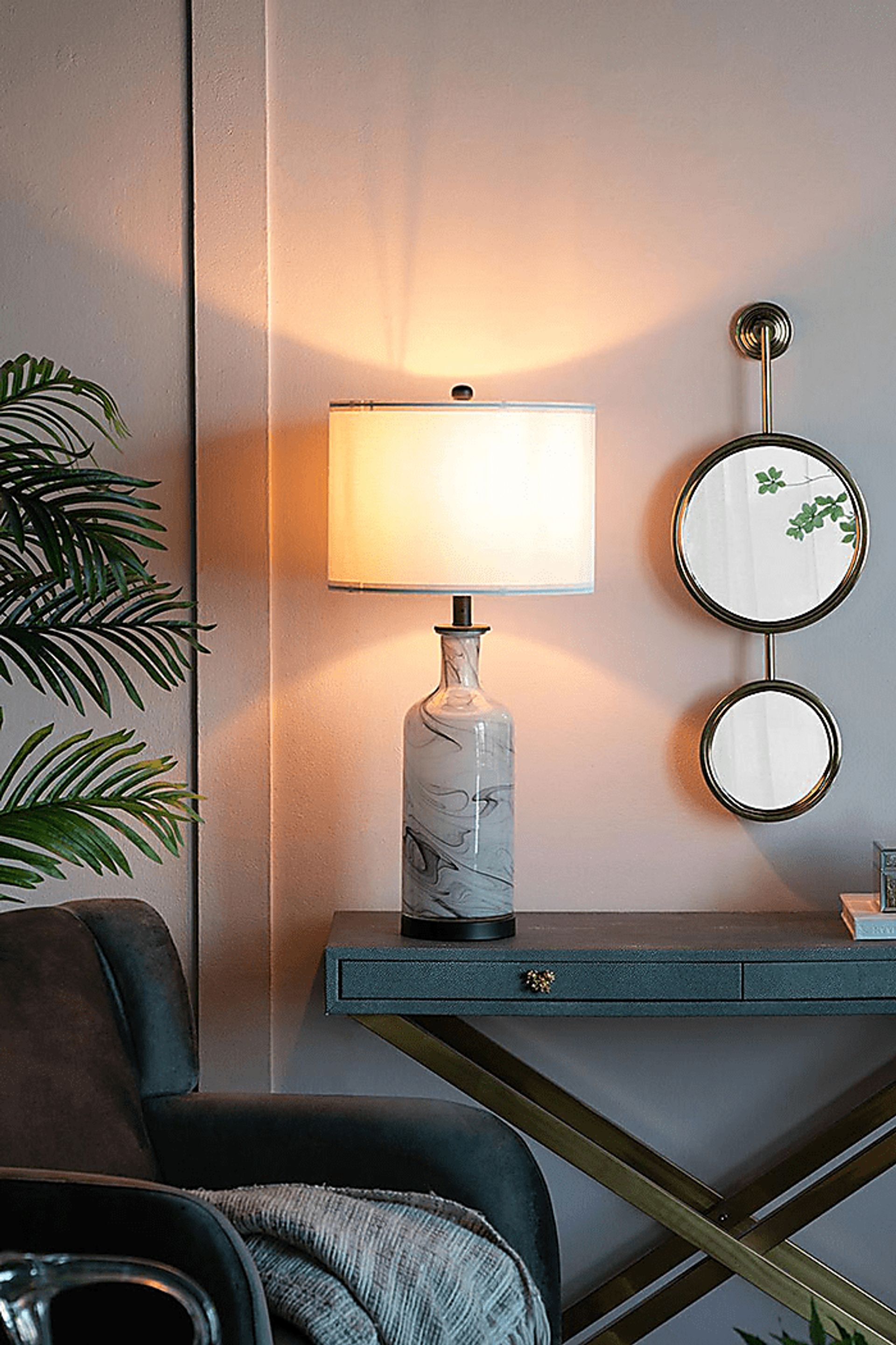 Nettle Grove Gray Lamp - Image 2