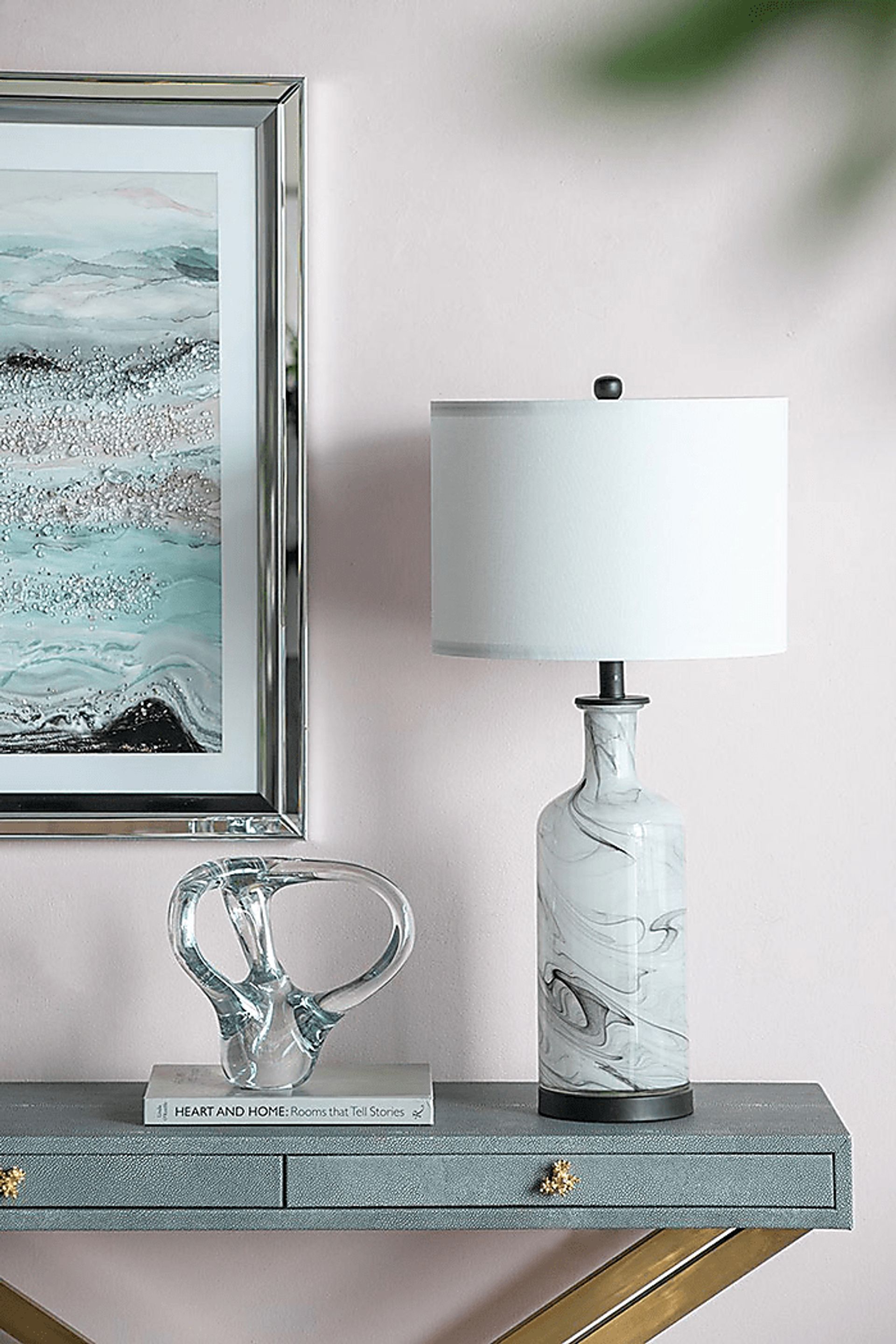 Nettle Grove Gray Lamp - Image 7