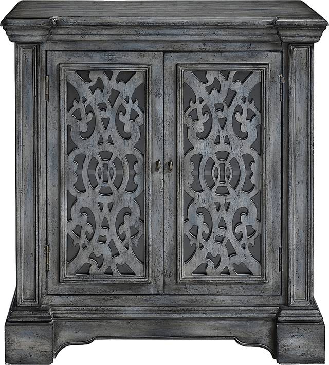 Nettlebrook Gray Accent Cabinet - Thumbnail - Image 2
