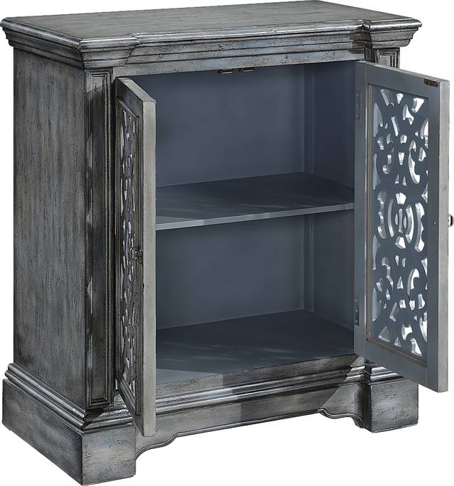Nettlebrook Gray Accent Cabinet - Thumbnail - Image 3