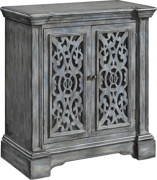 Nettlebrook Gray Accent Cabinet - Thumbnail - Image 1