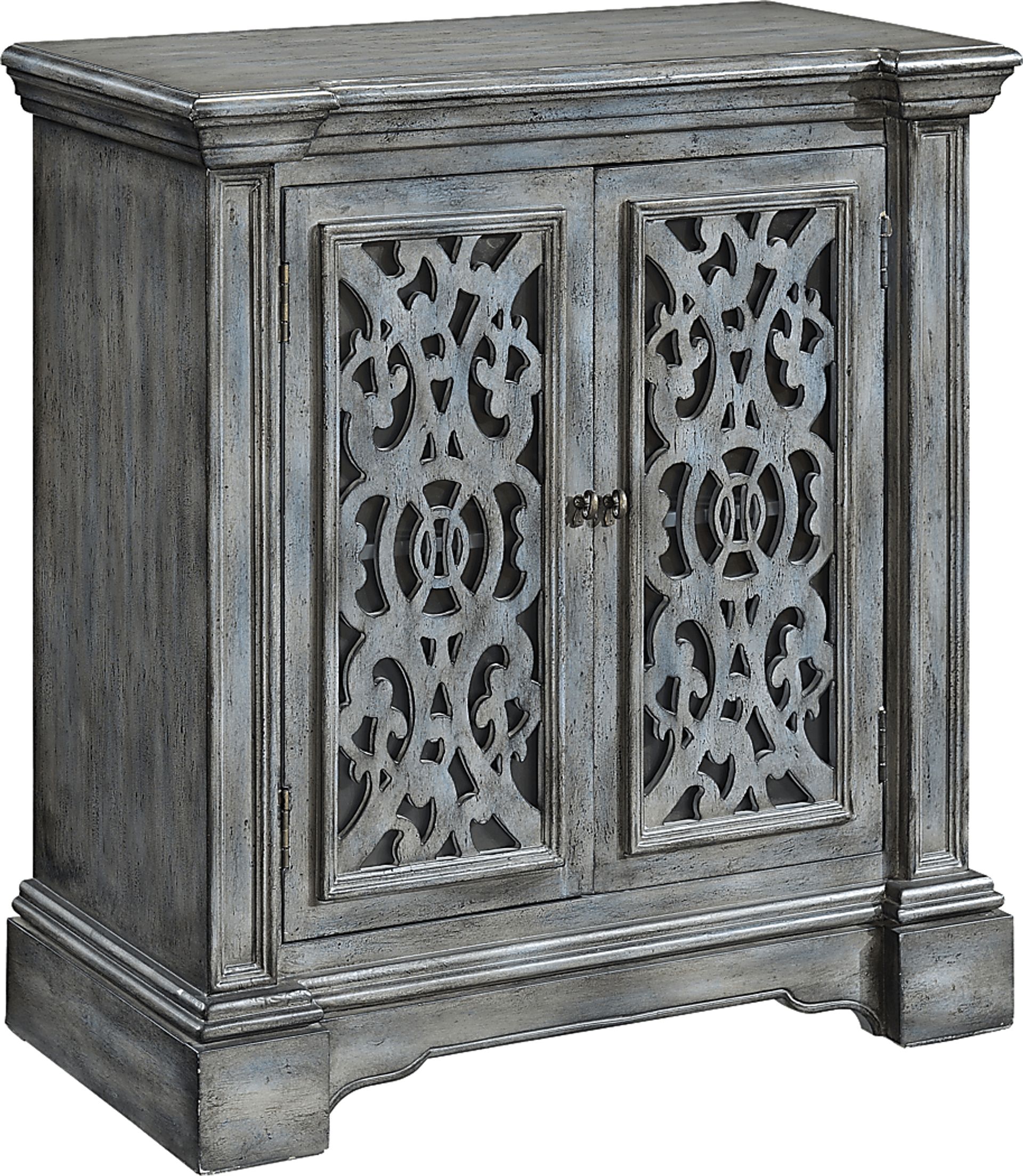 Nettlebrook Gray Accent Cabinet - Image 1