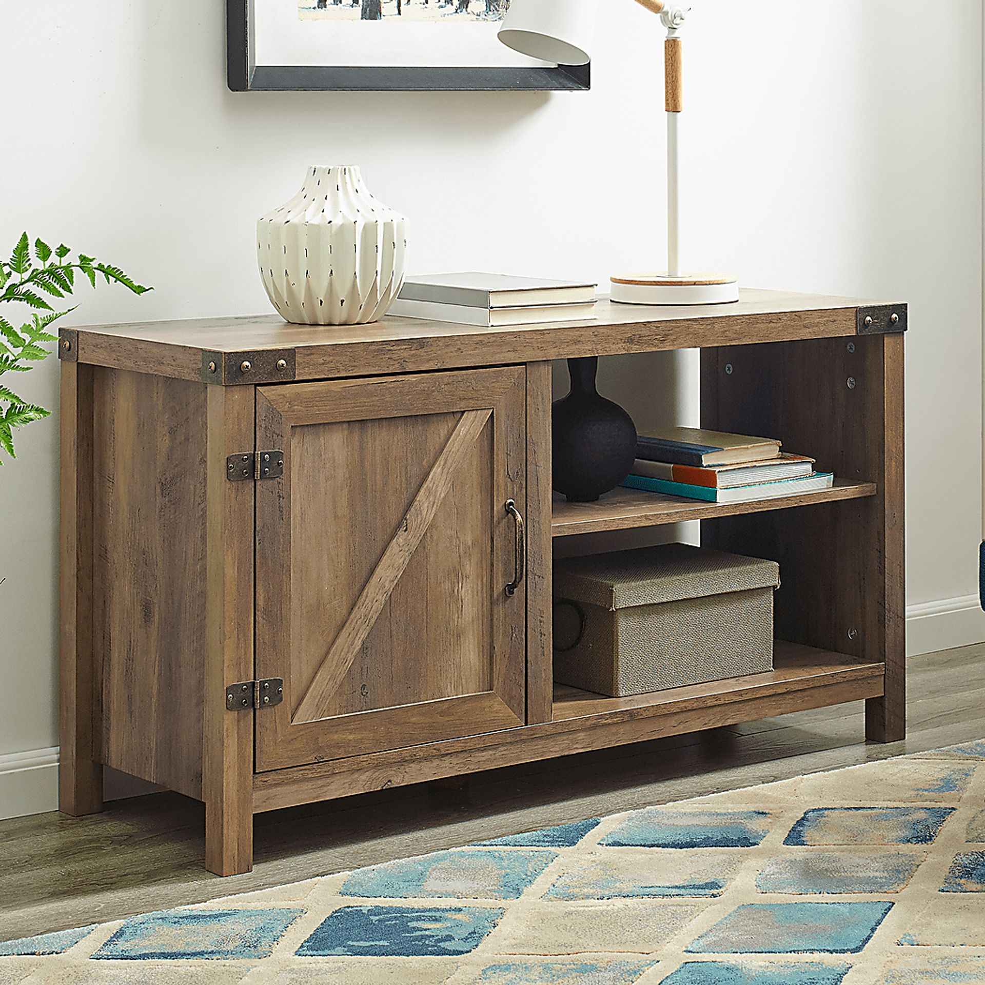 Nettleship Oak 44 in. Console - Image 5