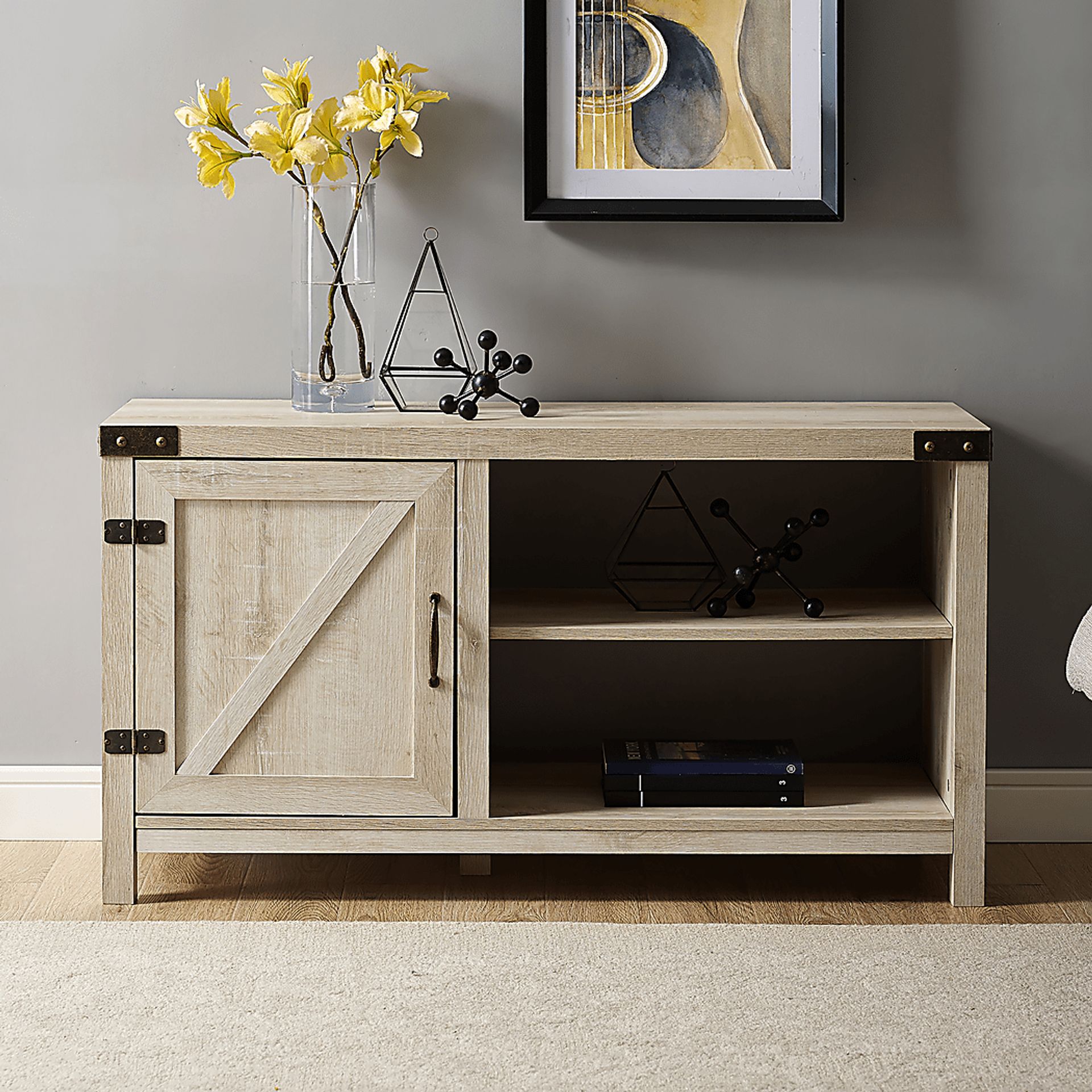 Nettleship White 44 in. Console - Image 4