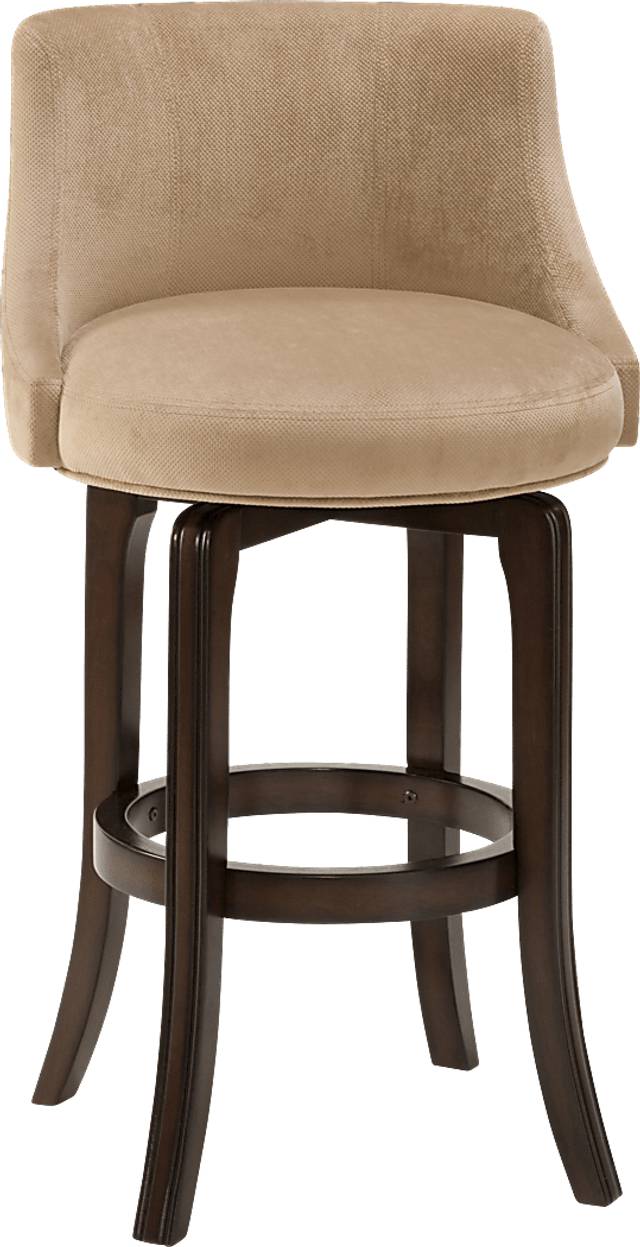 Nettleton Tan Swivel Counter Height Stool - Thumbnail - Image 1
