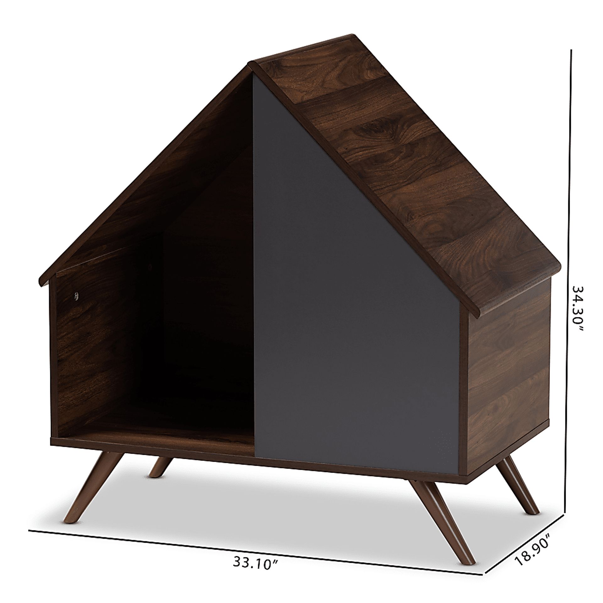 Netzel Gray Pet Bed - Image 9