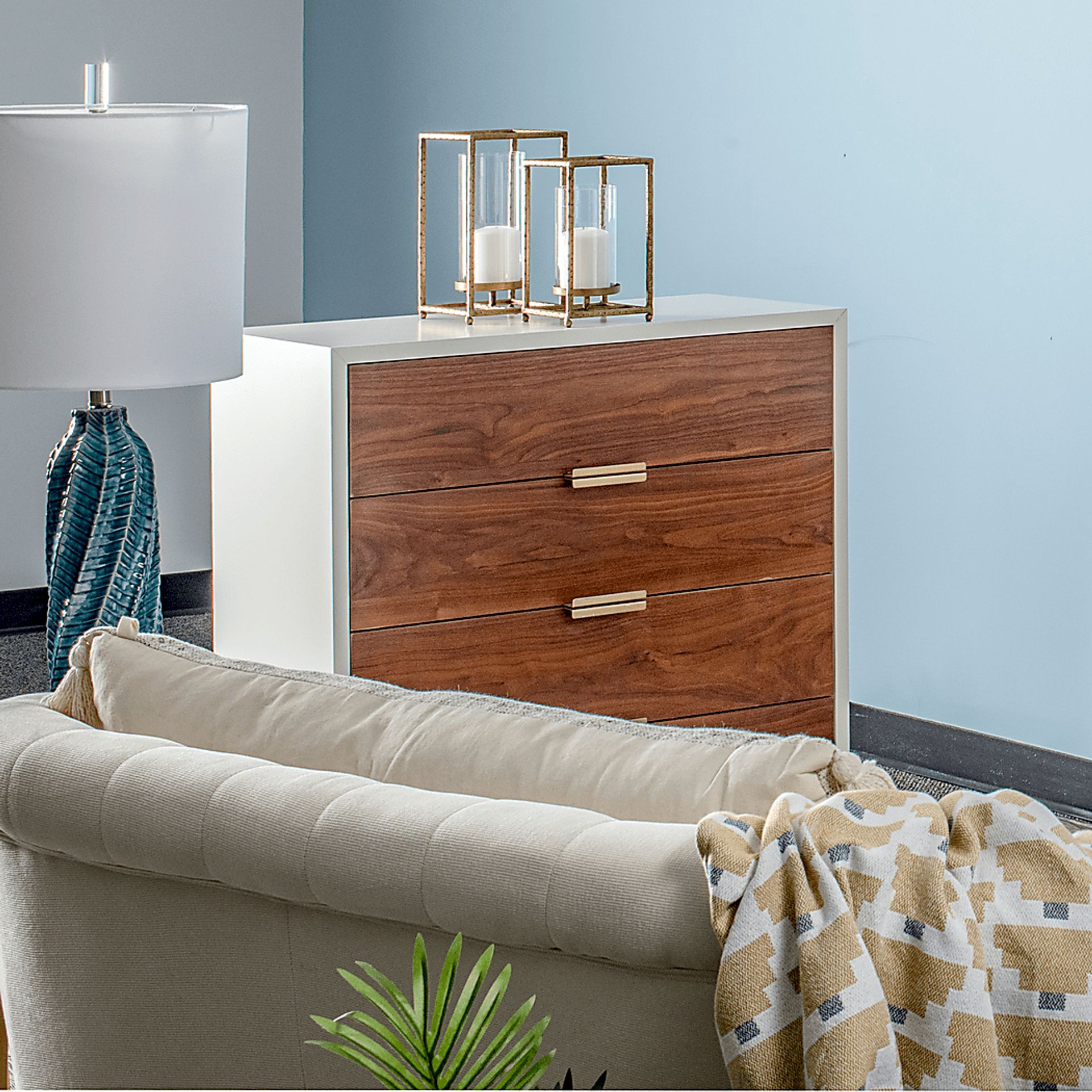 Neurville Brown Accent Cabinet - Image 2