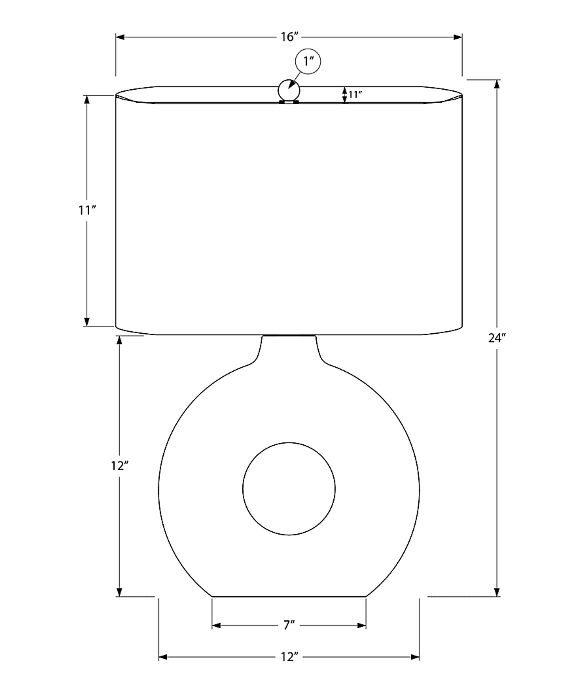 Neveux Shade Gray Lamp - Image 4