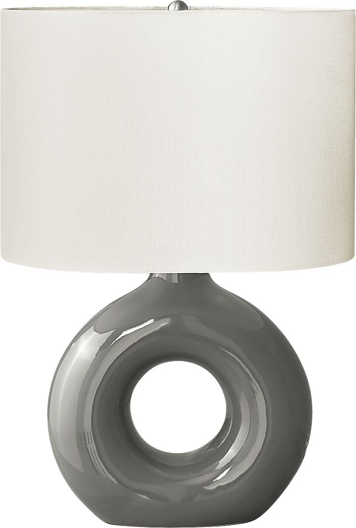 Neveux Shade Gray Lamp