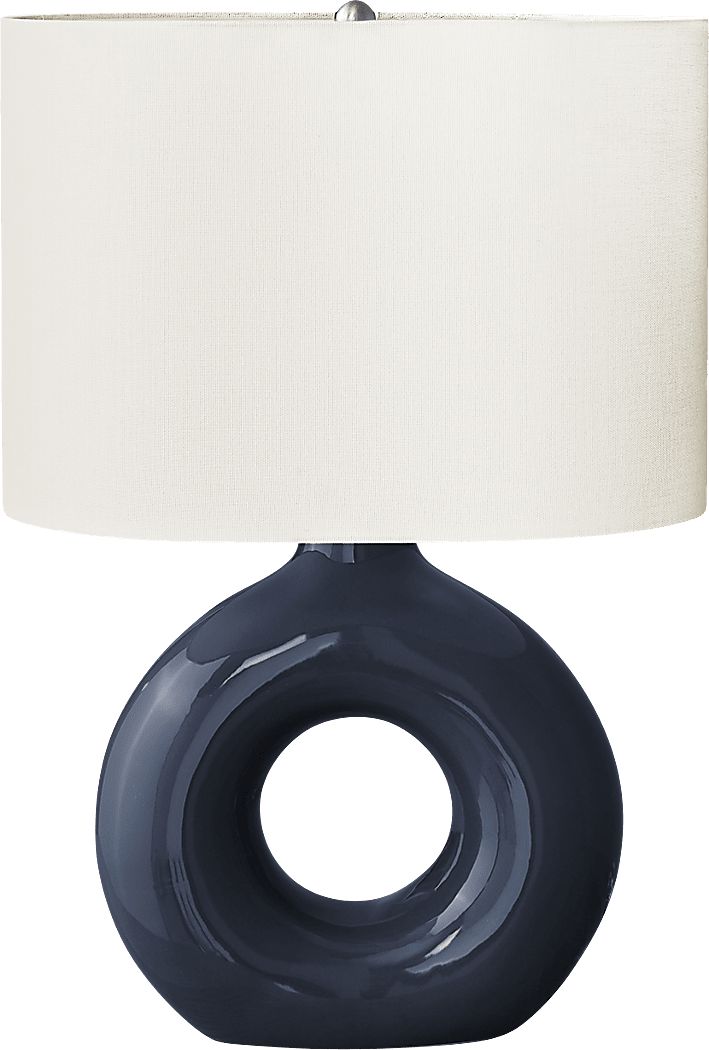 Neveux Shade Navy Lamp