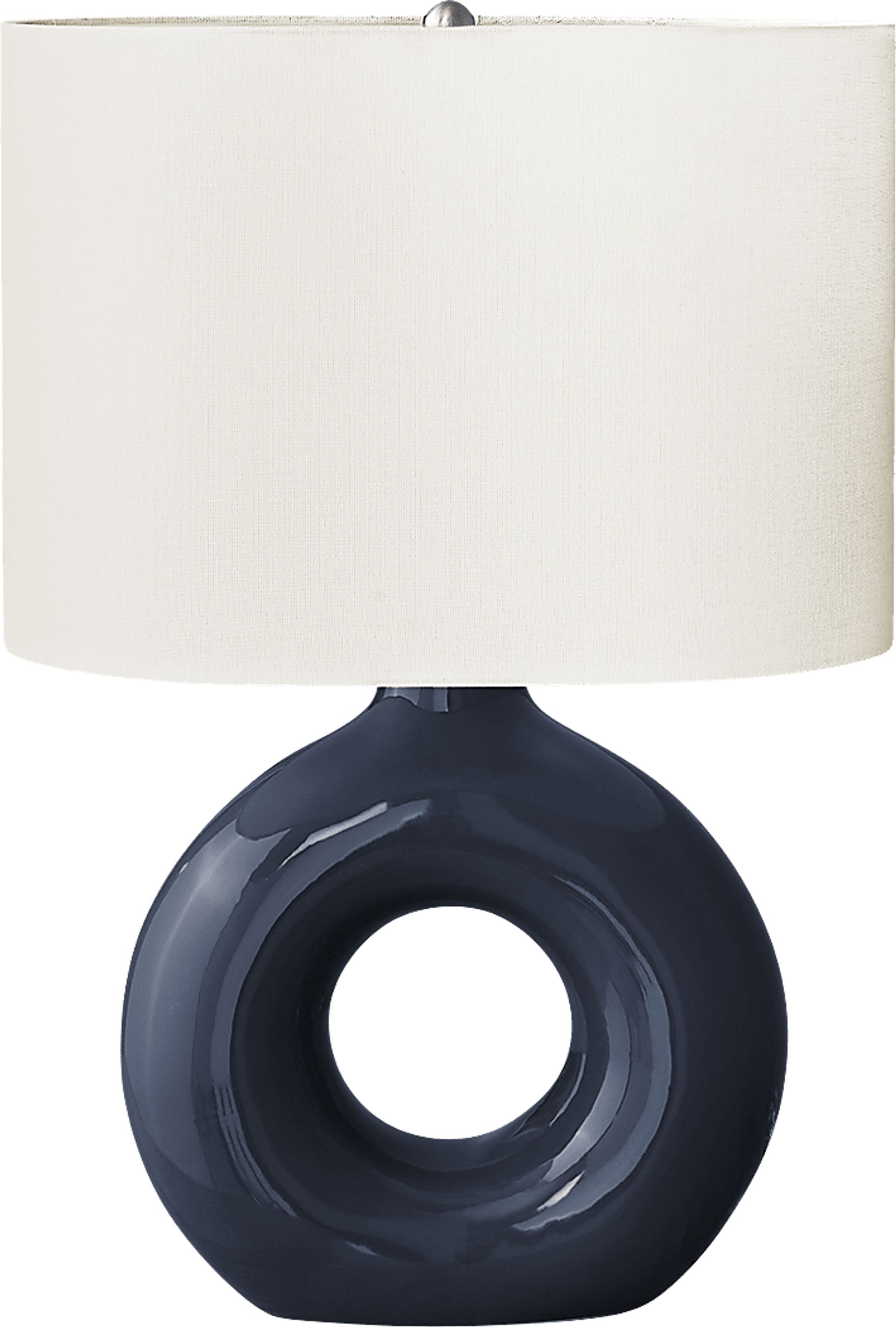 Neveux Shade Navy Lamp - Image 1