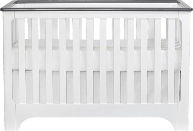 Neville White Crib - Thumbnail - Image 2