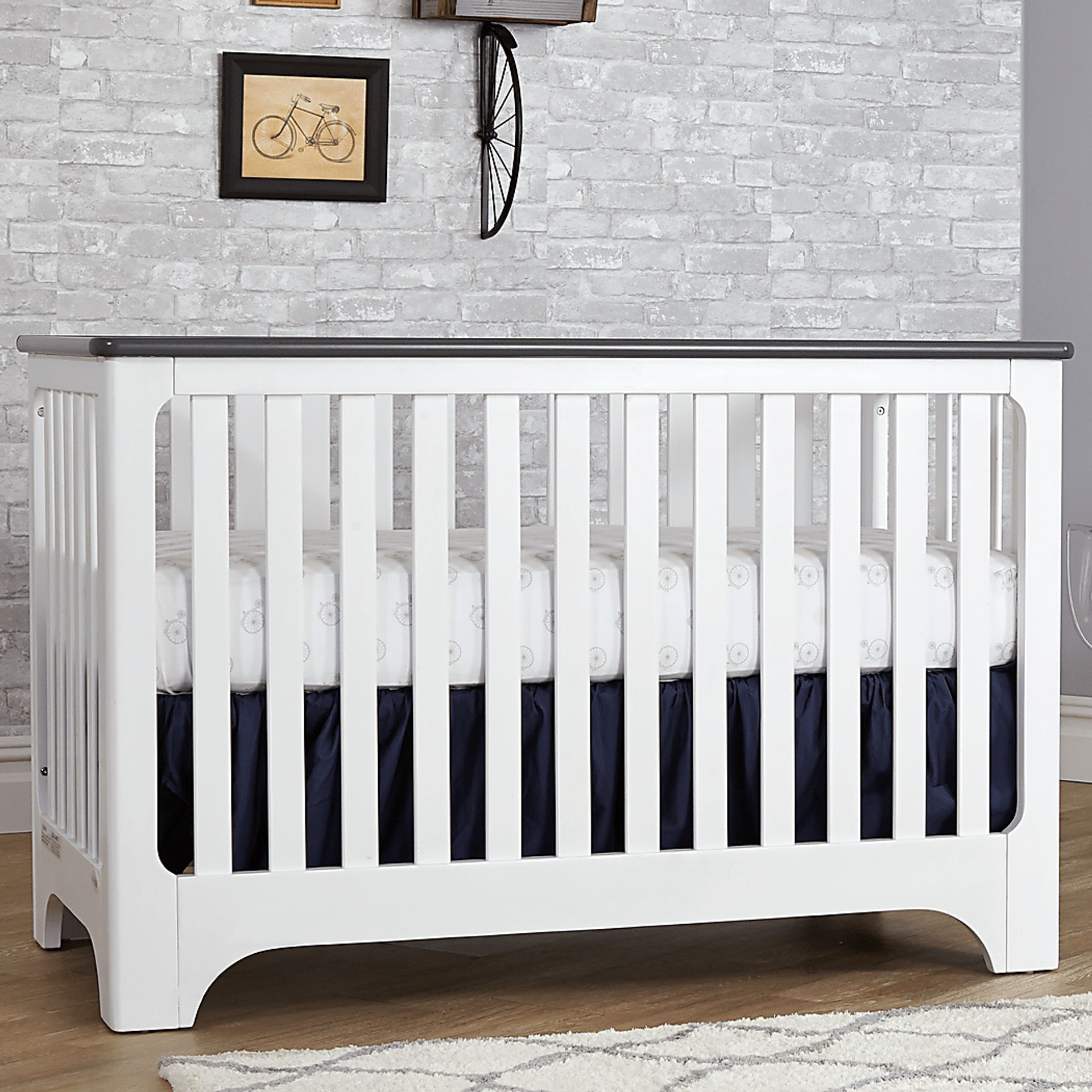 Neville White Crib - Image 3