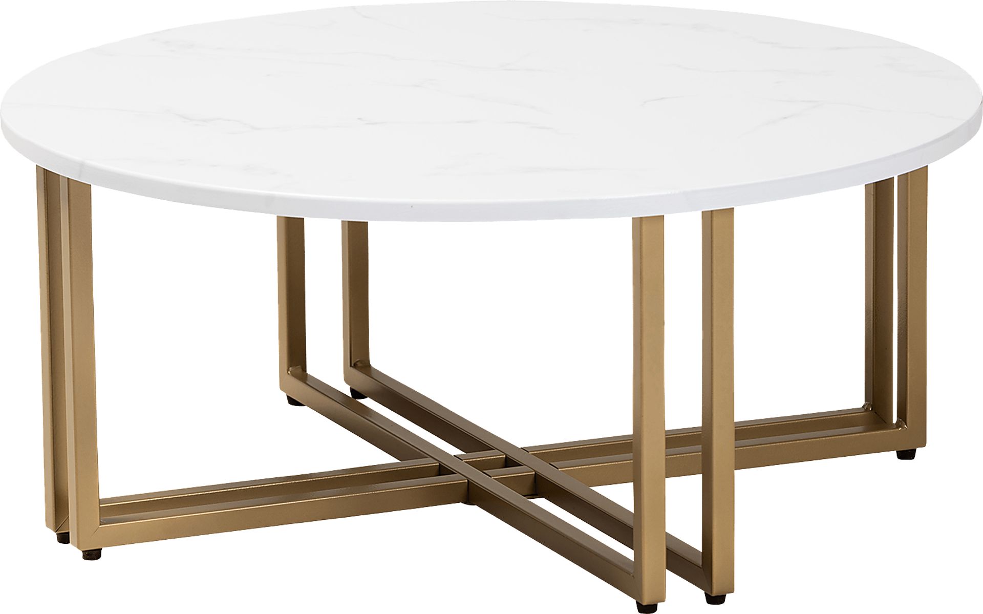 Nevin Gold Cocktail Table - Image 1