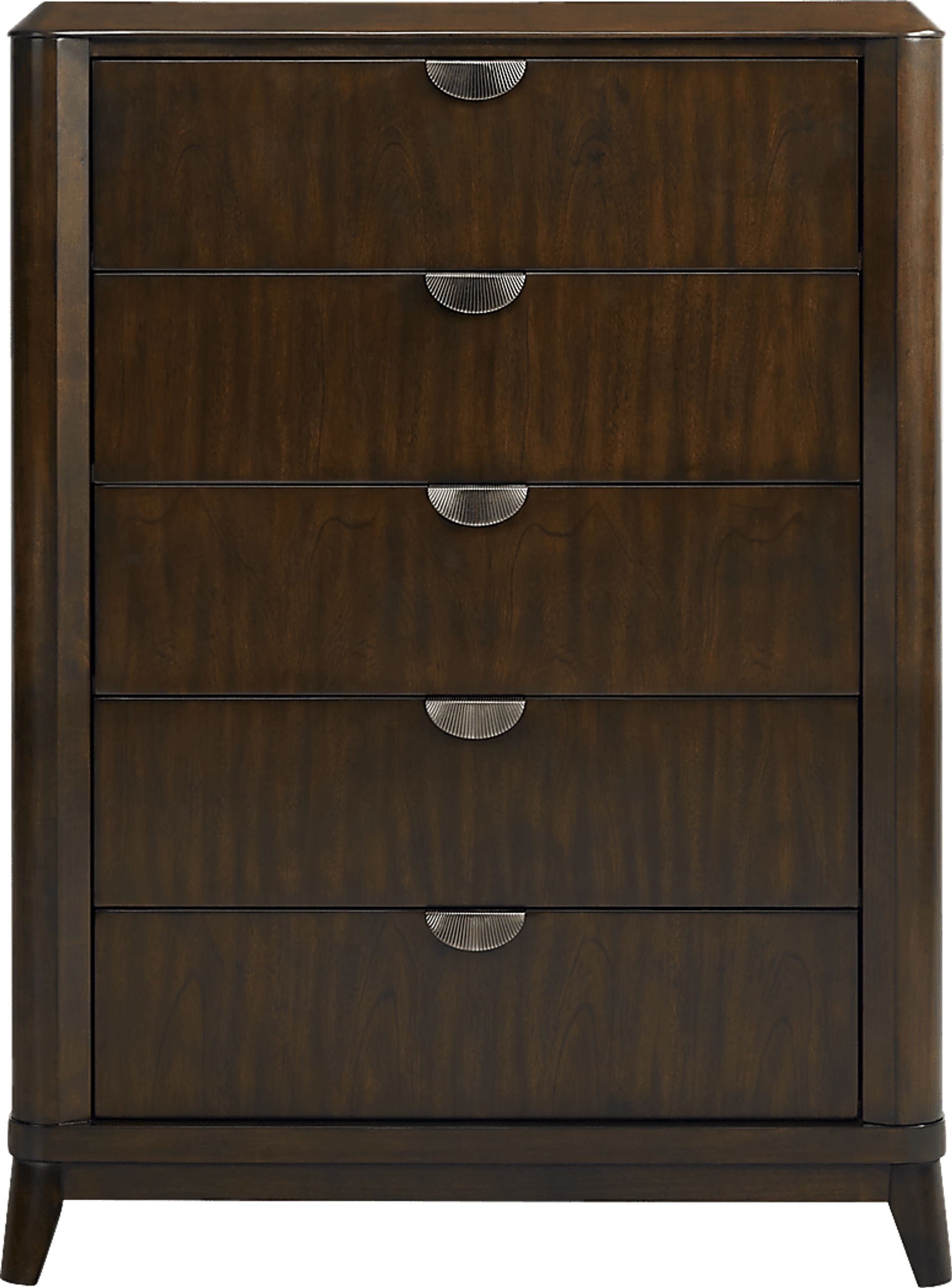 Nevine Brown Cherry Chest - Image 1