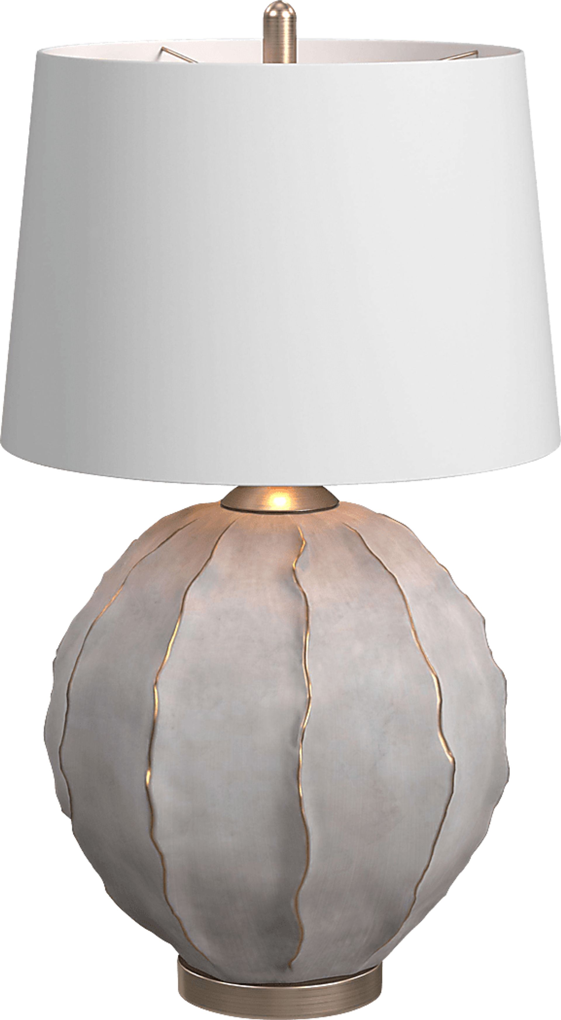 Neving Bay Gray Lamp - Image 3