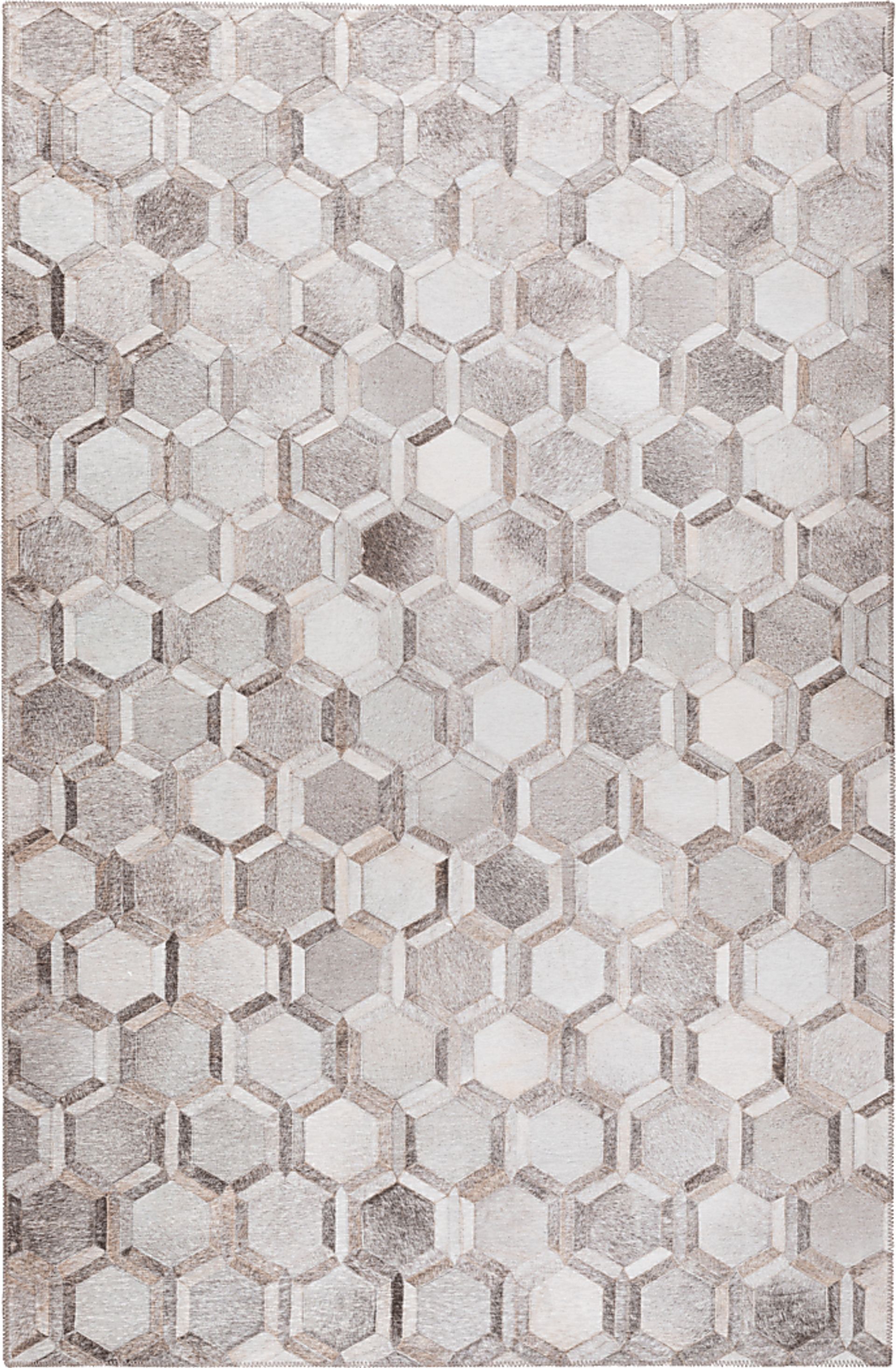 Nevso Beige 3' x 5' Rug - Image 1