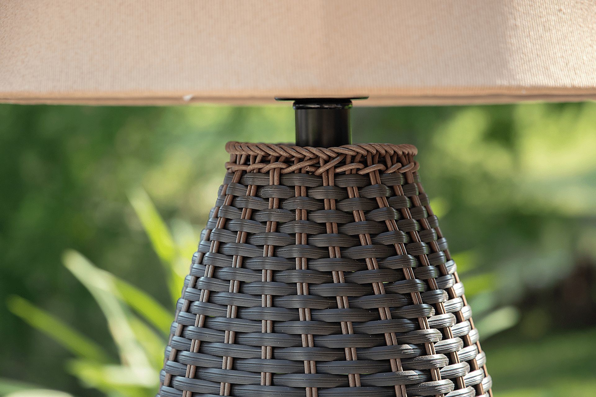 New Bern Black Outdoor Table Lamp - Image 6